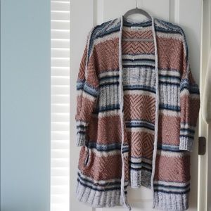 Boho Style Knit Cardigan